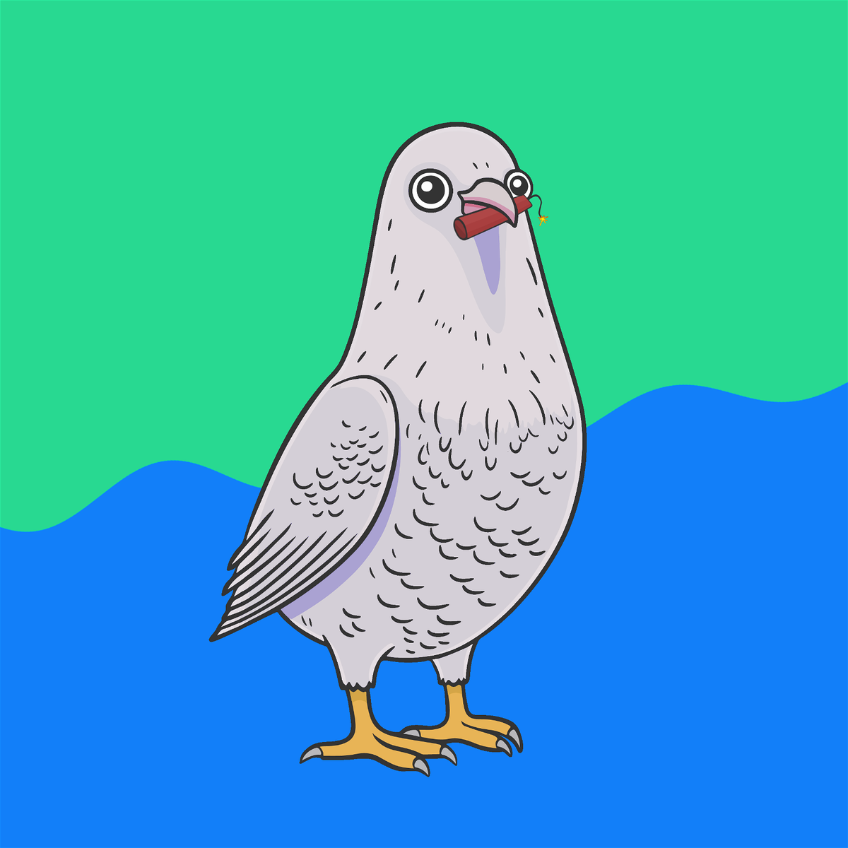 Happy Hoomens BIrds banner