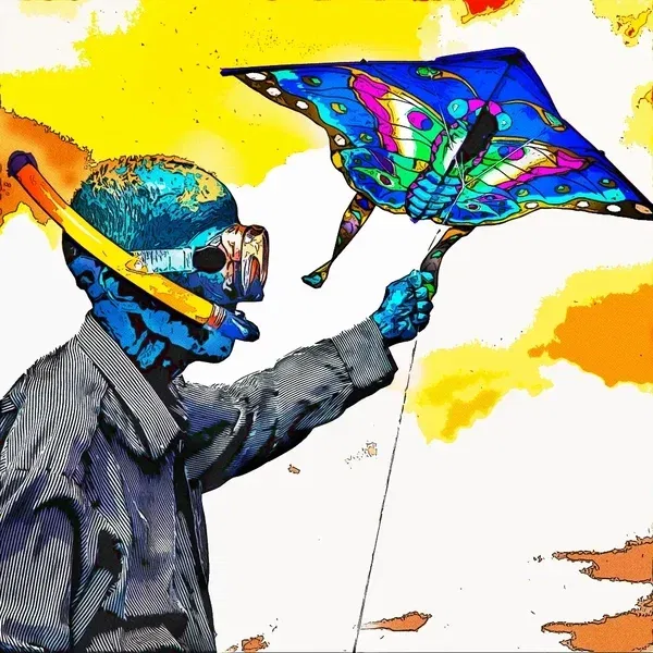 The Blue Man Algo banner