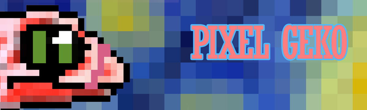 Pixel Geko banner