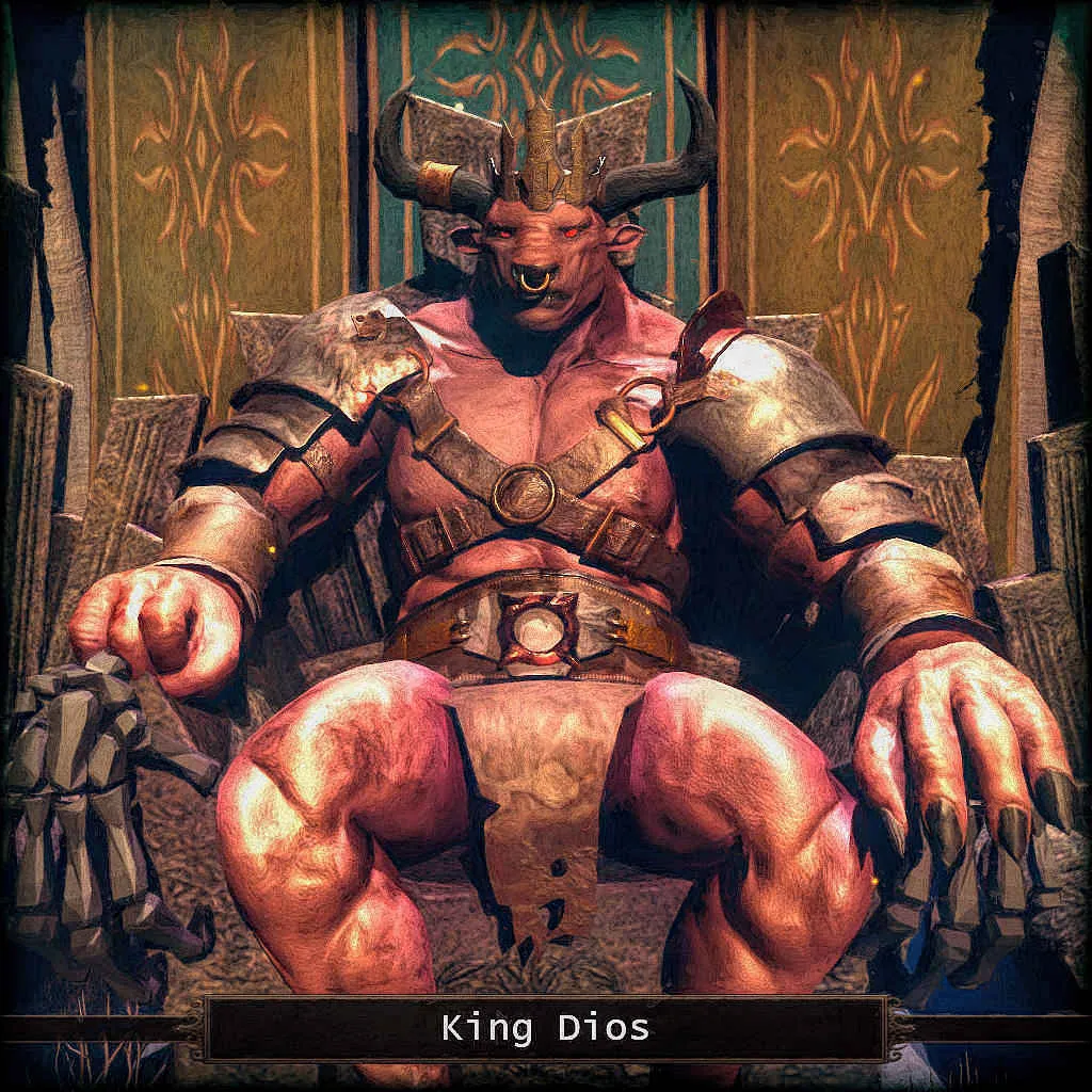 An image of AlgoGod #121 King Dios