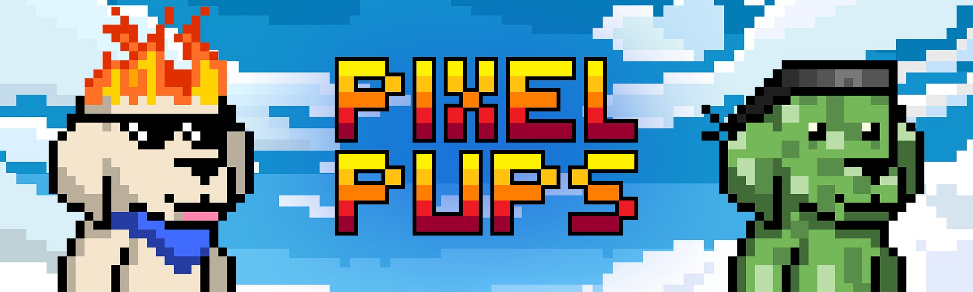 Pixel Pups banner