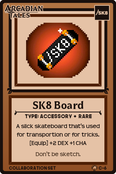 Image of Card C-6 - SK8 Board