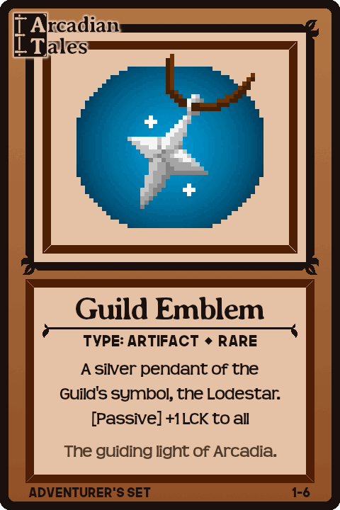 An image of Card 1-6 - Guild Emblem