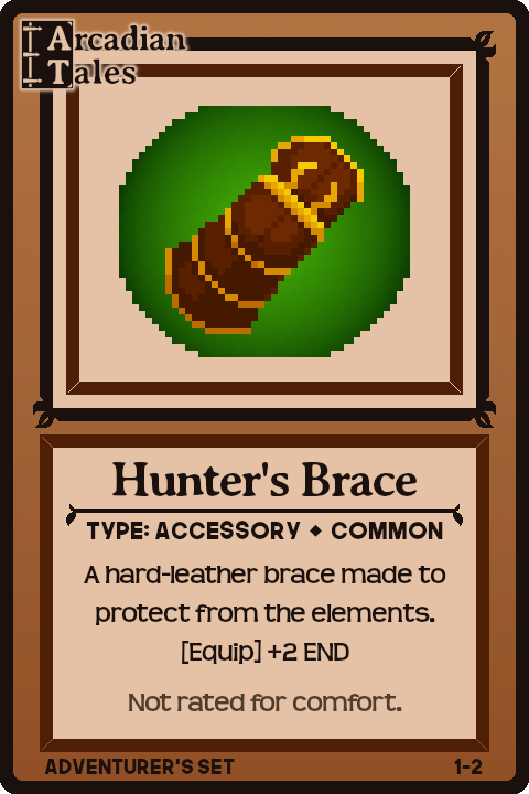 Image of Card 1-2 - Hunter's Brace