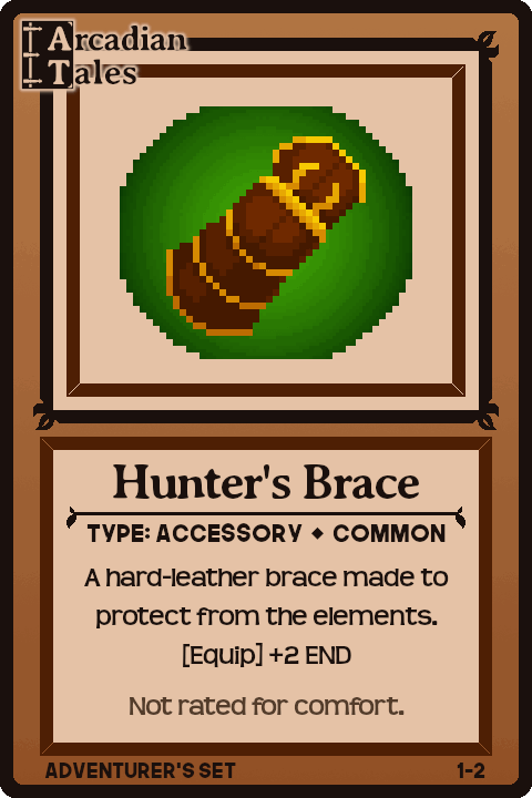 Image of Card 1-2 - Hunter's Brace