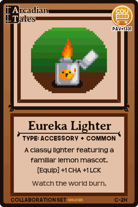 Image of Card C-2H - Eureka Lighter