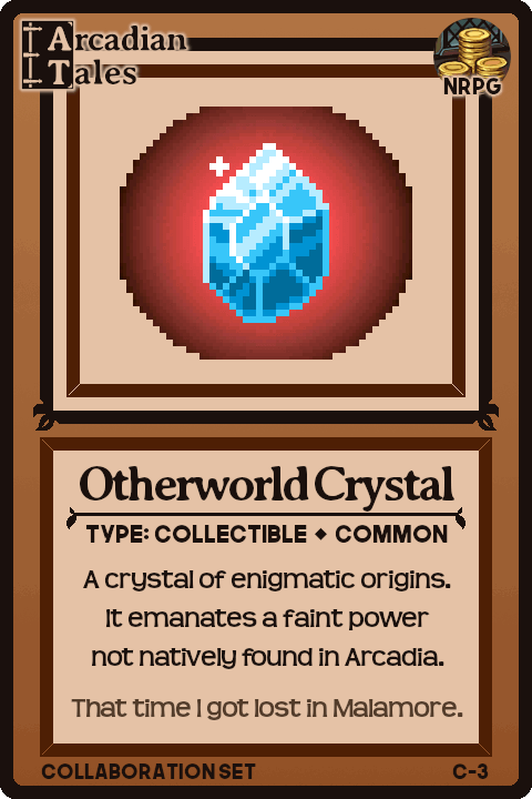 Image of Card C-3 - Otherworld Crystal