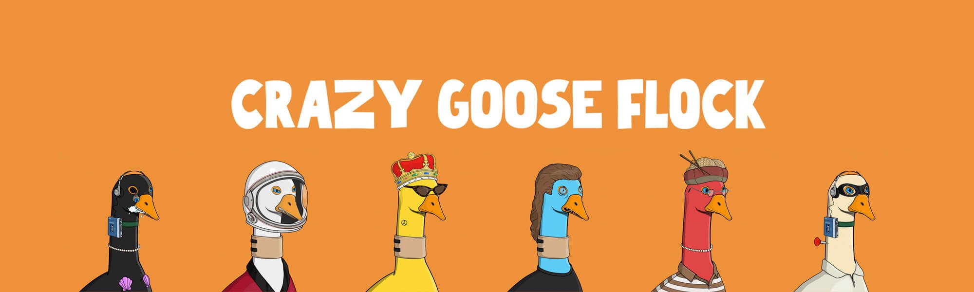 Crazy Goose Flock banner