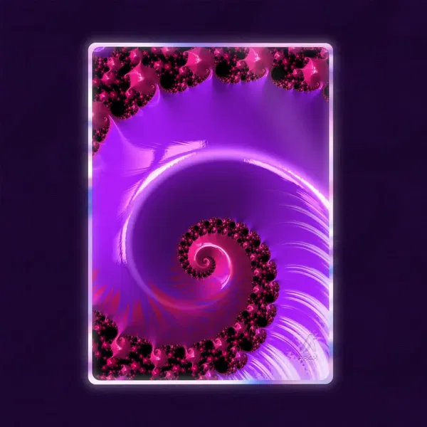 Image of Algo Fractal Card #018