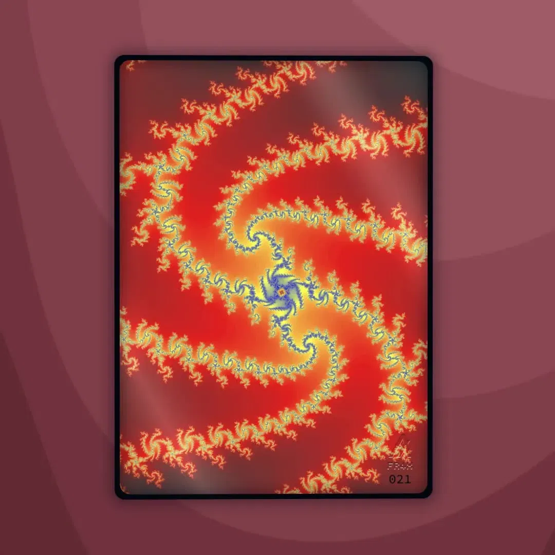 An image of Algo Fractal Card #021