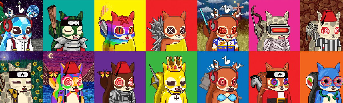 Pixel Squirrels banner