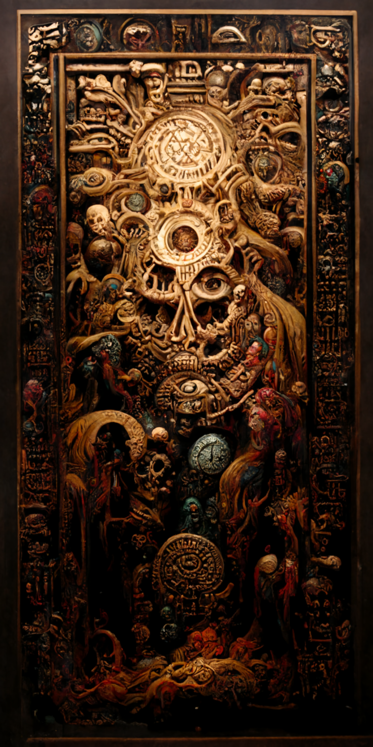 An image of Estilo Azteca Woodcarvings #69